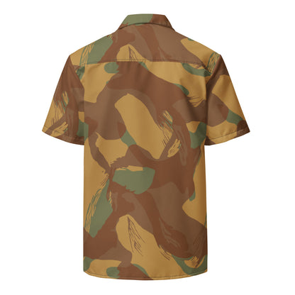 British WW2 Denison Airborne Autumn CAMO Unisex button shirt - Button Shirt