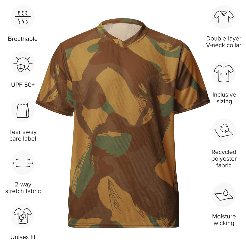 British WW2 Denison Airborne Autumn CAMO unisex sports jersey - Unisex Sports Jersey