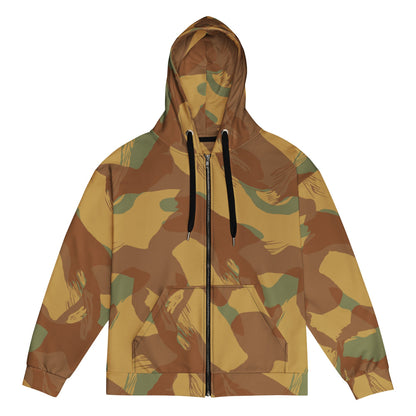 British WW2 Denison Airborne Autumn CAMO Unisex zip hoodie - Zip Hoodie