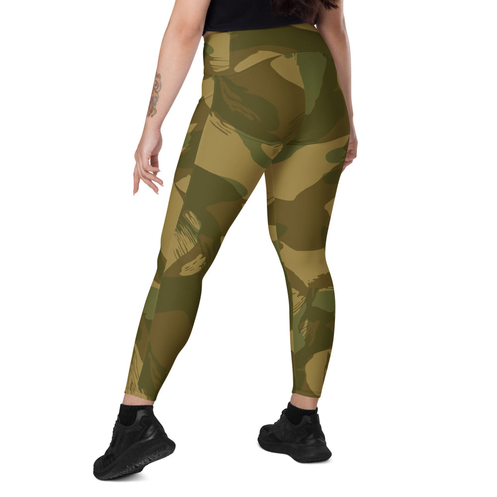 British WW2 Denison Airborne CAMO Leggings with pockets - Womens With Pockets