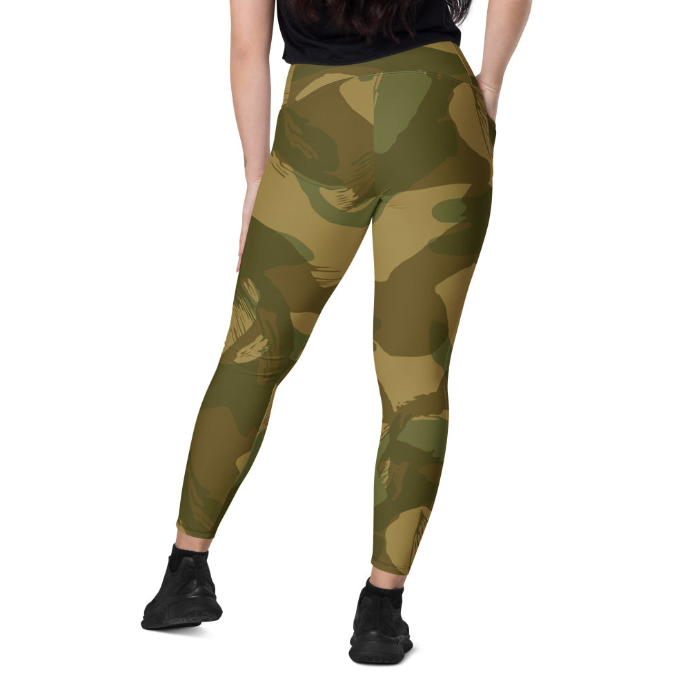 British WW2 Denison Airborne CAMO Leggings with pockets - Womens With Pockets