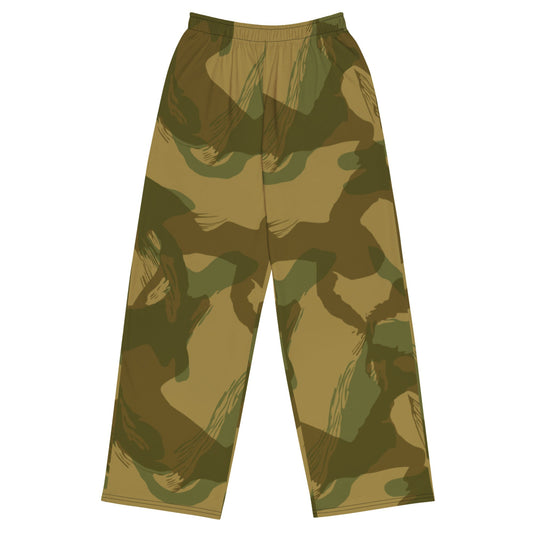 British WW2 Denison Airborne CAMO unisex wide-leg pants - 2XS - Unisex Wide-Leg Pants