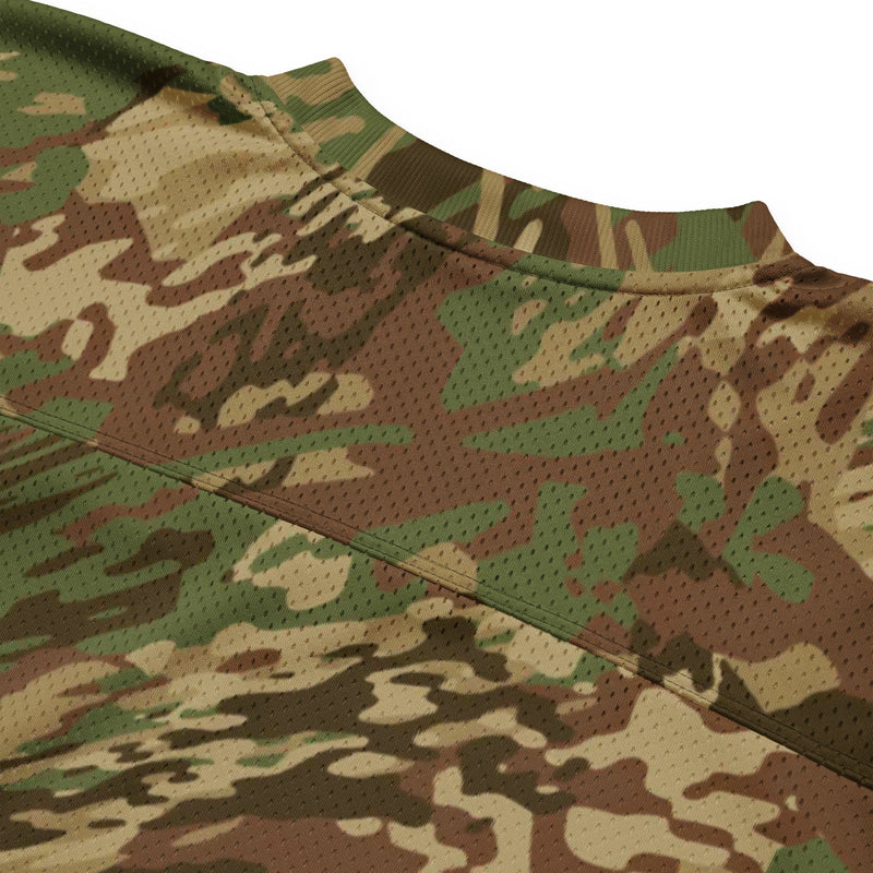 Brushstroke Anti-poaching CAMO Unisex American Football Jersey