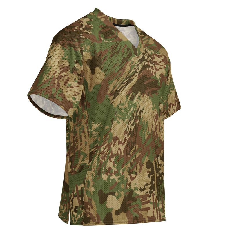 Brushstroke Anti-poaching CAMO Unisex American Football Jersey