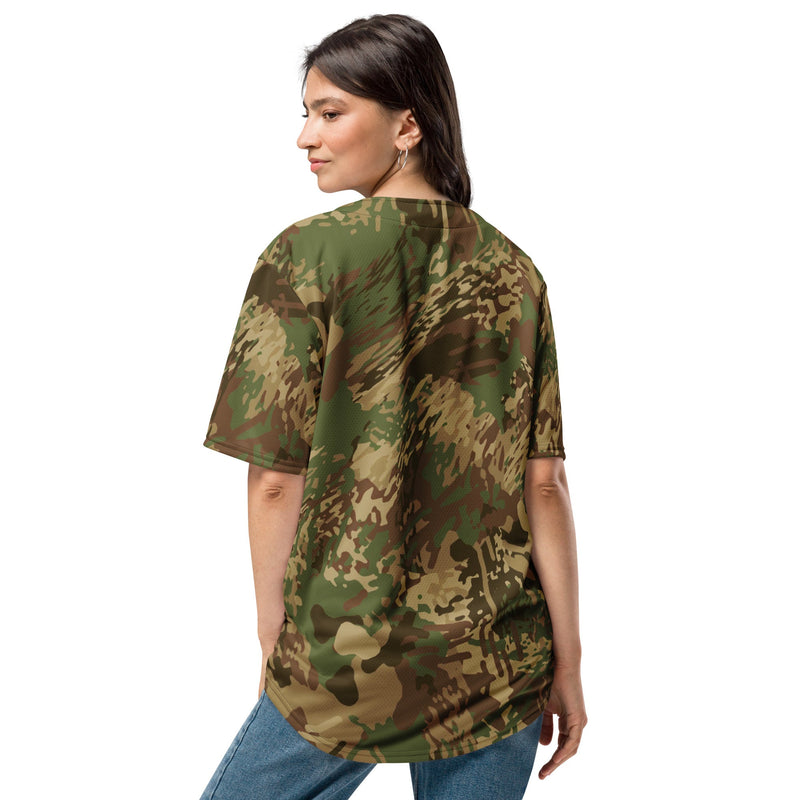 Brushstroke Anti-poaching CAMO Unisex Baseball Jersey