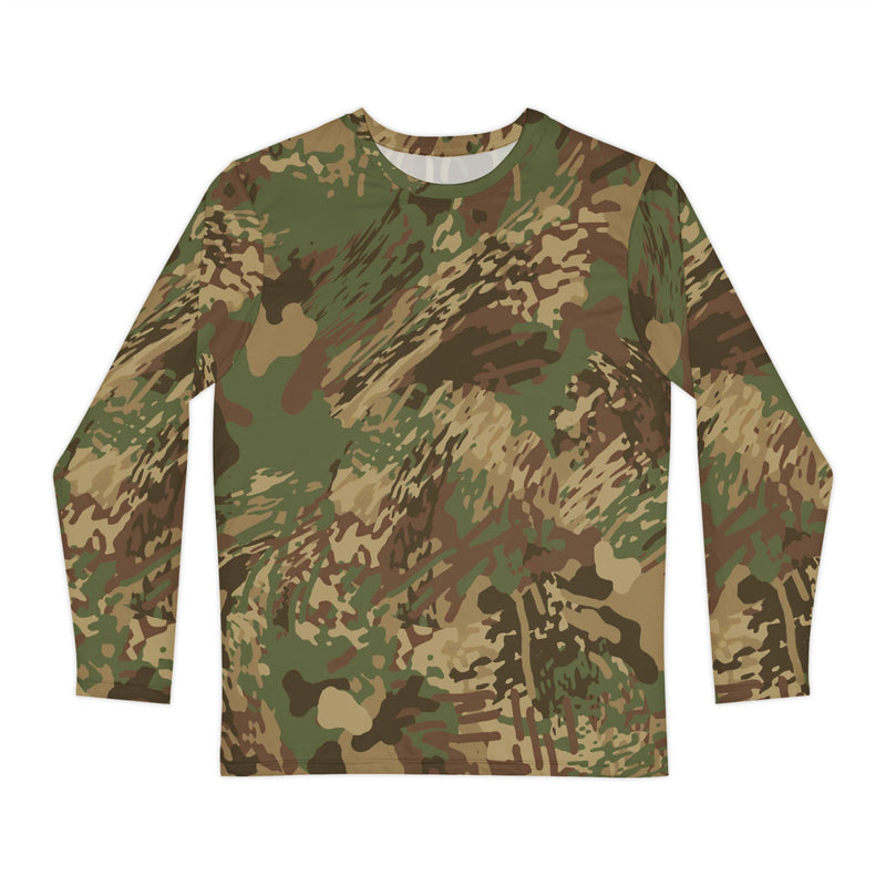 Brushstroke Anti-poaching CAMO Unisex Long-Sleeve Shirt - XS
