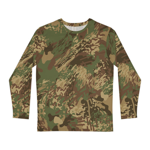 Brushstroke Anti-poaching CAMO Unisex Long-Sleeve Shirt - XS