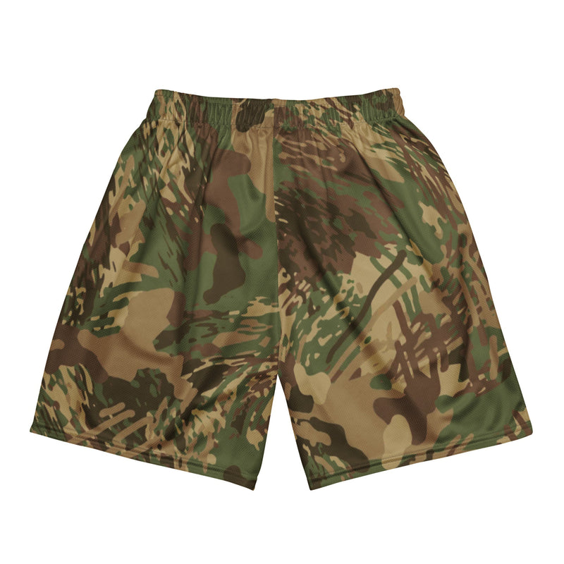 Brushstroke Anti-poaching CAMO Unisex Mesh Shorts