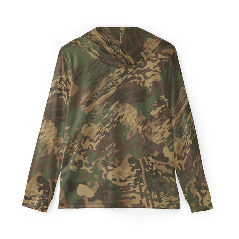 Brushstroke Anti-poaching CAMO Unisex Sports Warmup Hoodie
