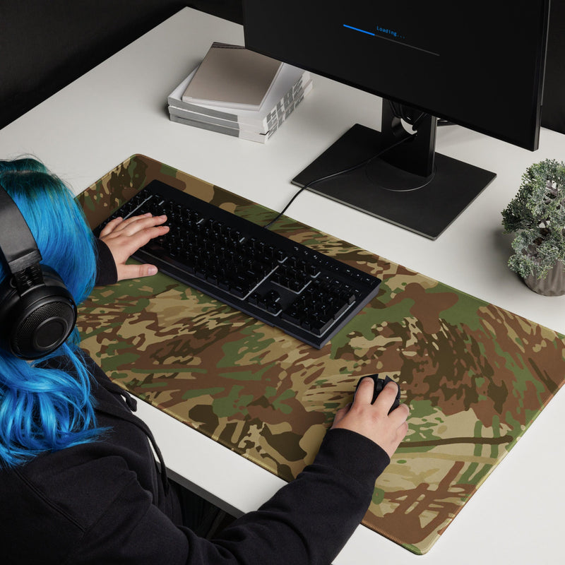 Brushstroke Anti-poaching CAMO Universal Large Desk Pad
