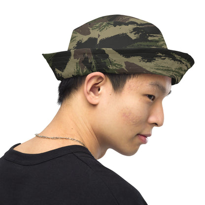 Brushstroke Jungle CAMO Reversible bucket hat