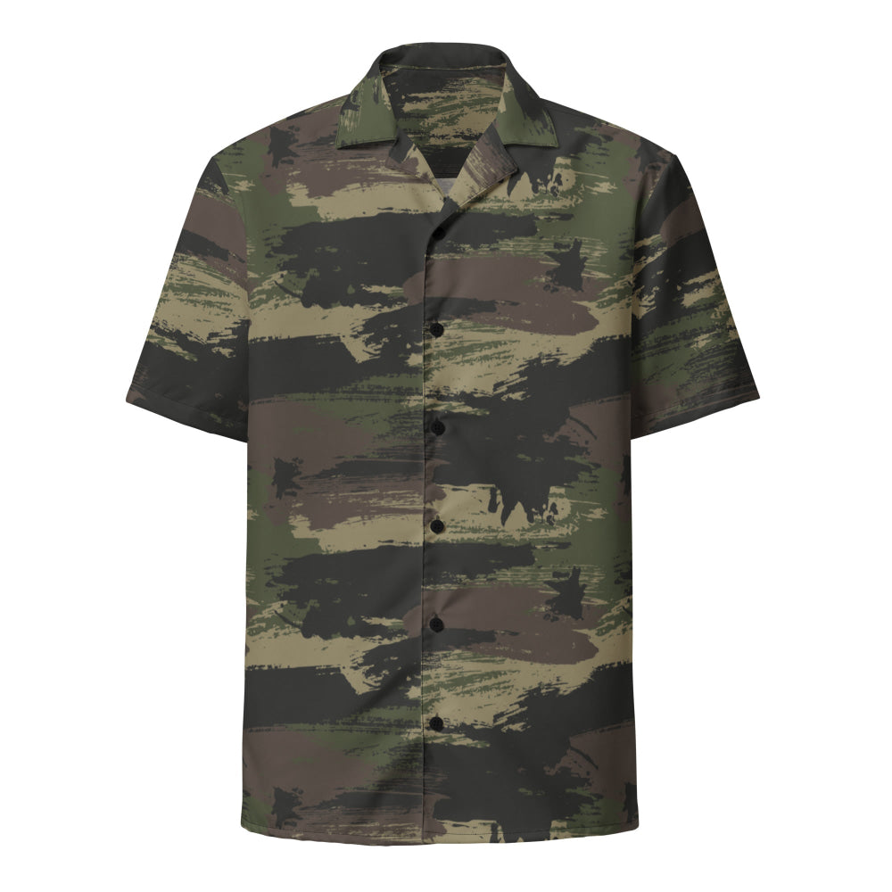 Brushstroke Jungle CAMO Unisex button shirt - Button Shirt