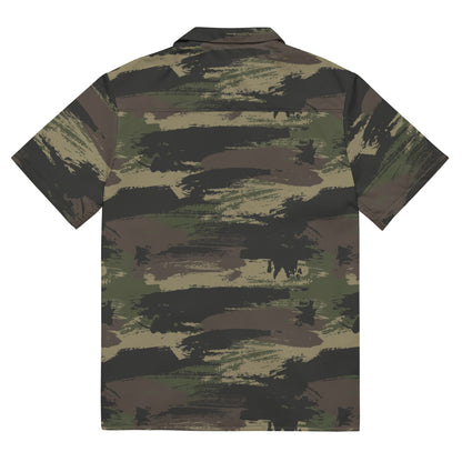 Brushstroke Jungle CAMO Unisex button shirt - Button Shirt