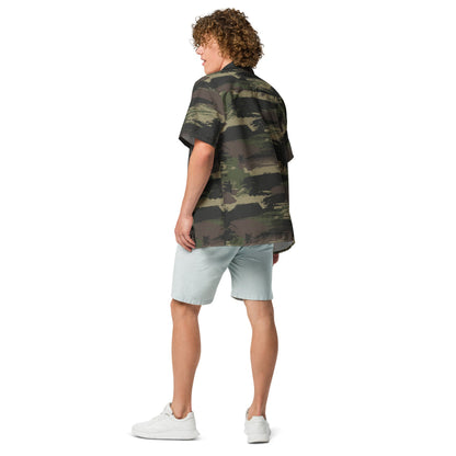 Brushstroke Jungle CAMO Unisex button shirt - Button Shirt