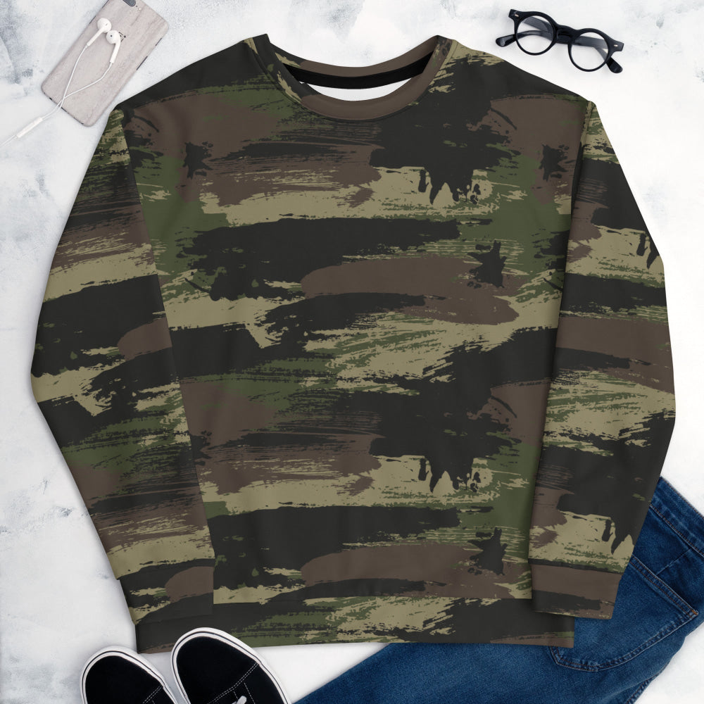 Brushstroke Jungle CAMO Unisex Sweatshirt