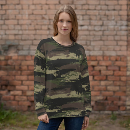 Brushstroke Jungle CAMO Unisex Sweatshirt