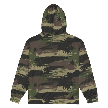 Brushstroke Jungle CAMO Unisex zip hoodie