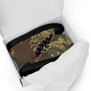 Brushstroke Rhodesian CAMO Mens High-Top Canvas Shoes