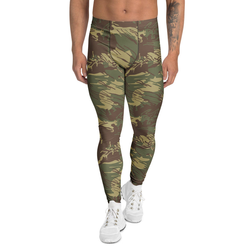 Brushstroke Rhodesian CAMO Mens Leggings - XS - Men
