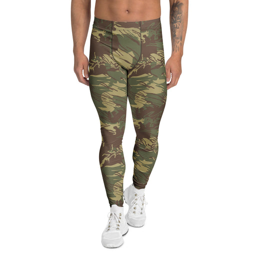 Brushstroke Rhodesian CAMO Mens Leggings - XS - Men