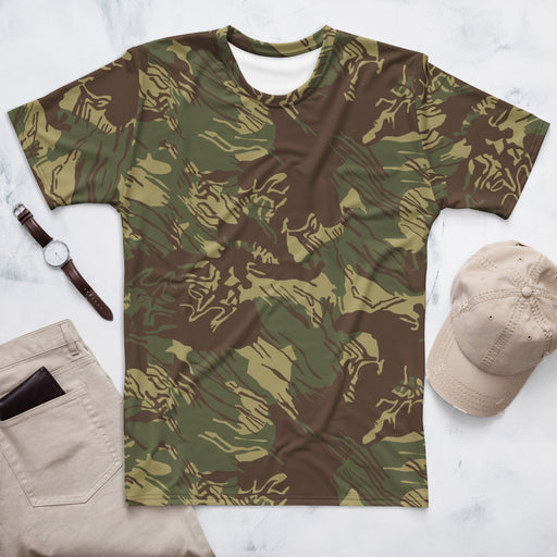 Brushstroke Rhodesian CAMO Mens T-Shirt - XS - Shirt - Tee