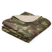 Brushstroke Rhodesian CAMO Sherpa Blanket