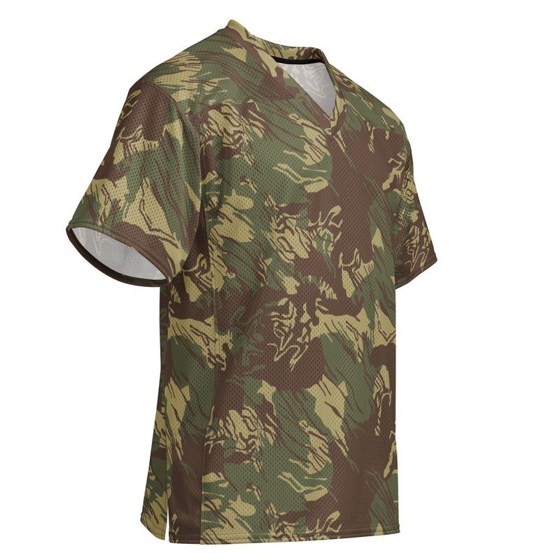 Brushstroke Rhodesian CAMO Unisex American Football Jersey