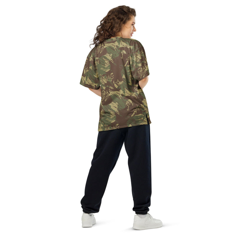 Brushstroke Rhodesian CAMO Unisex American Football Jersey