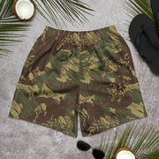 Brushstroke Rhodesian CAMO Unisex Athletic Long Shorts