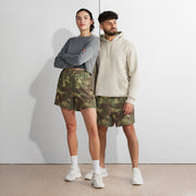 Brushstroke Rhodesian CAMO Unisex Athletic Long Shorts