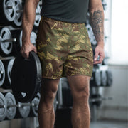 Brushstroke Rhodesian CAMO Unisex Athletic Long Shorts - XS