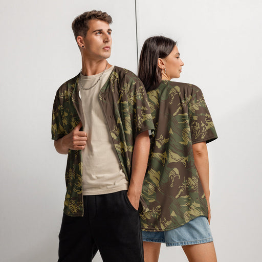 Brushstroke Rhodesian CAMO Unisex Baseball Jersey - 2XS