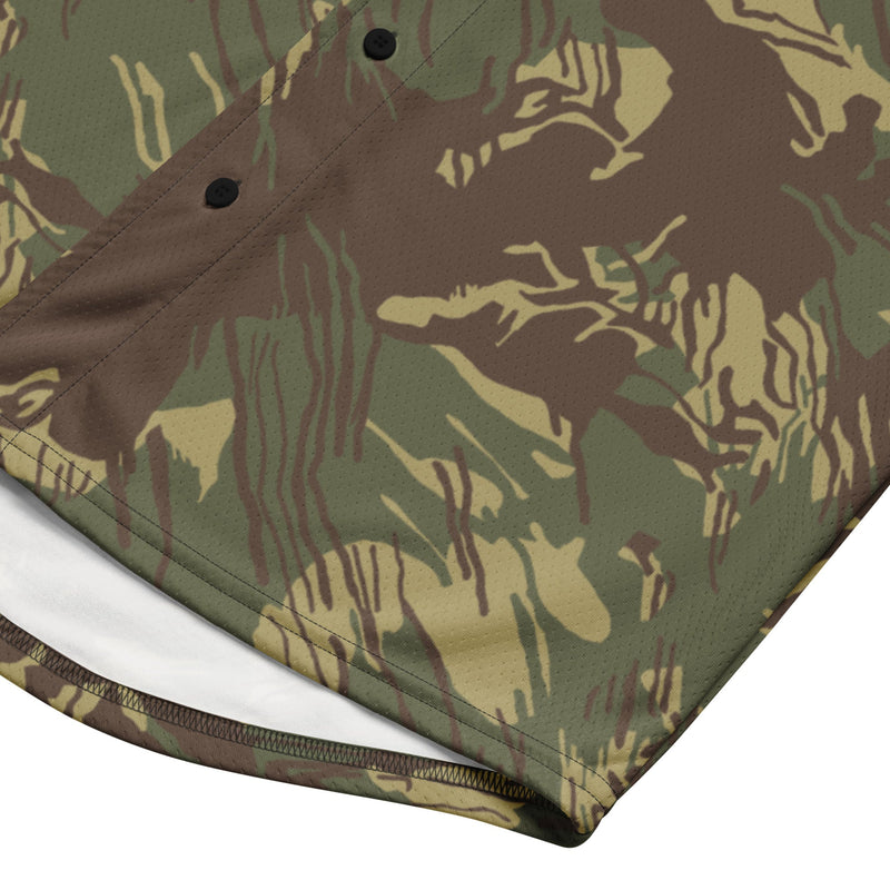 Brushstroke Rhodesian CAMO Unisex Baseball Jersey