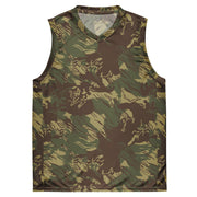 Brushstroke Rhodesian CAMO Unisex Basketball Jersey