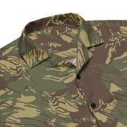 Brushstroke Rhodesian CAMO Unisex Short-Sleeve Button Shirt - Button-Up