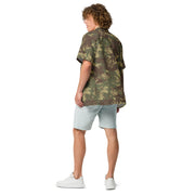 Brushstroke Rhodesian CAMO Unisex Short-Sleeve Button Shirt - Button-Up