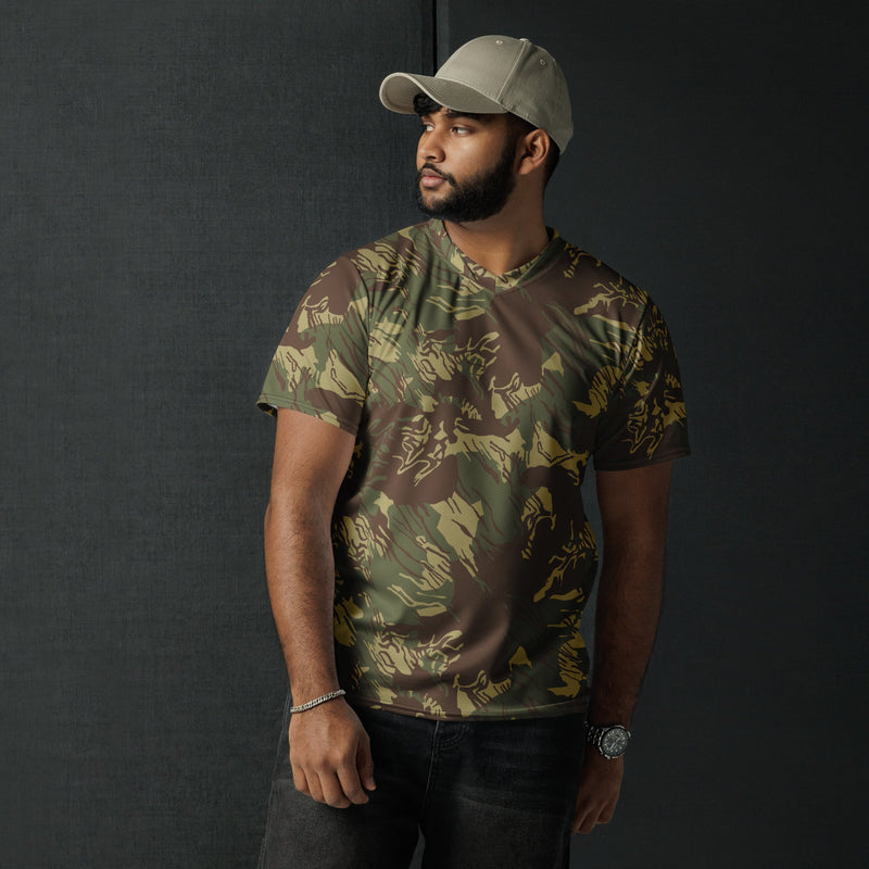 Brushstroke Rhodesian CAMO Unisex Sports Jersey