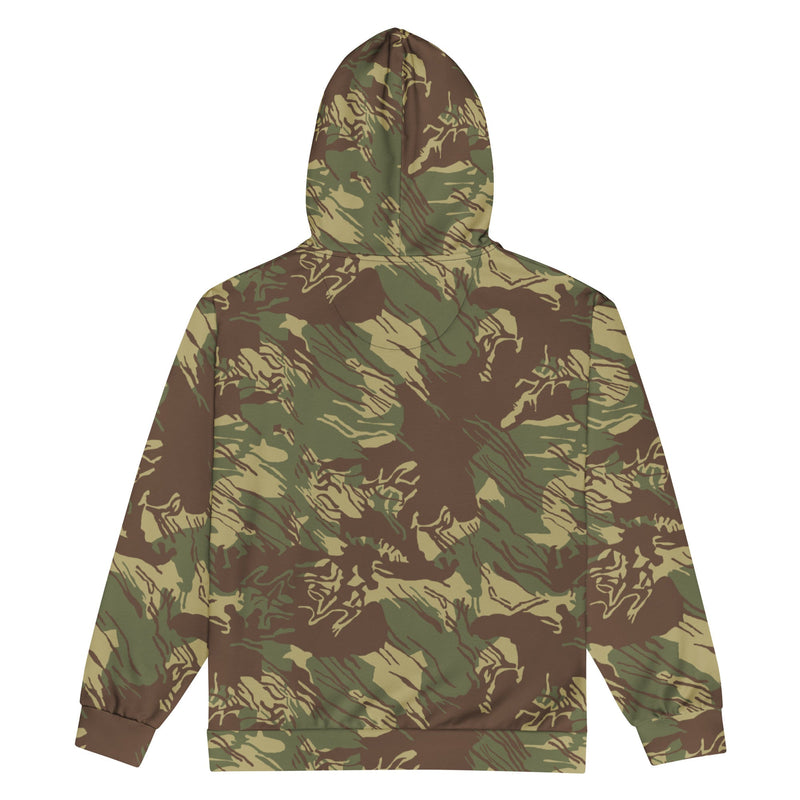 Brushstroke Rhodesian CAMO Unisex Zip Hoodie