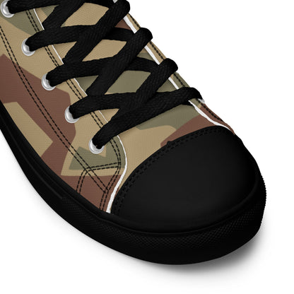 Bulgarian 1951 Splinter CAMO Men’s high top canvas shoes - Mens High Top Canvas Shoes