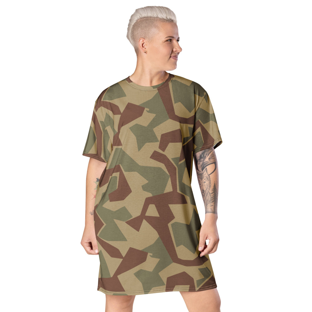 Bulgarian 1951 Splinter CAMO T-shirt dress - 2XS - Womens T-Shirt Dress