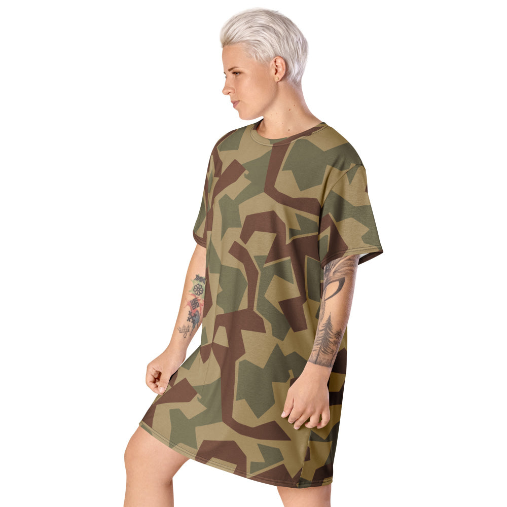 Bulgarian 1951 Splinter CAMO T-shirt dress - Womens T-Shirt Dress