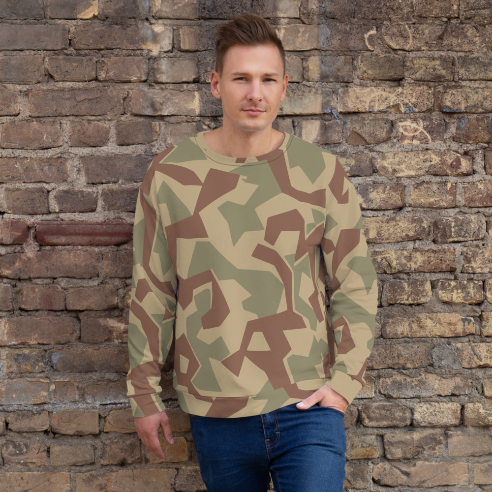 Bulgarian 1951 Splinter CAMO Unisex Sweatshirt - XS