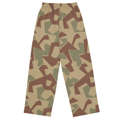 Bulgarian 1951 Splinter CAMO unisex wide-leg pants - Unisex Wide-Leg Pants