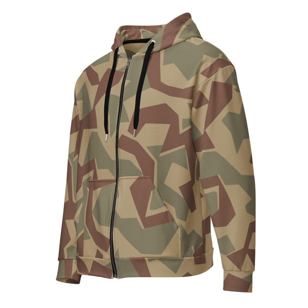 Bulgarian 1951 Splinter CAMO Unisex zip hoodie - 2XS - Zip Hoodie