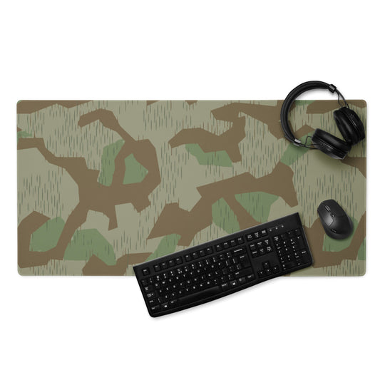 Bulgarian 1968 Airborne Splinter CAMO Gaming mouse pad - 36″×18″ - Mouse Pad