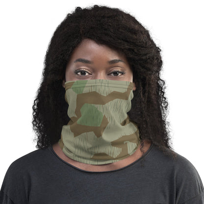 Bulgarian 1968 Airborne Splinter CAMO Neck Gaiter