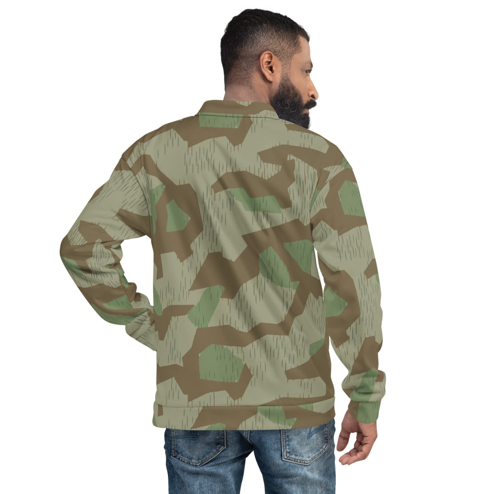 Bulgarian 1968 Airborne Splinter CAMO Unisex Bomber Jacket