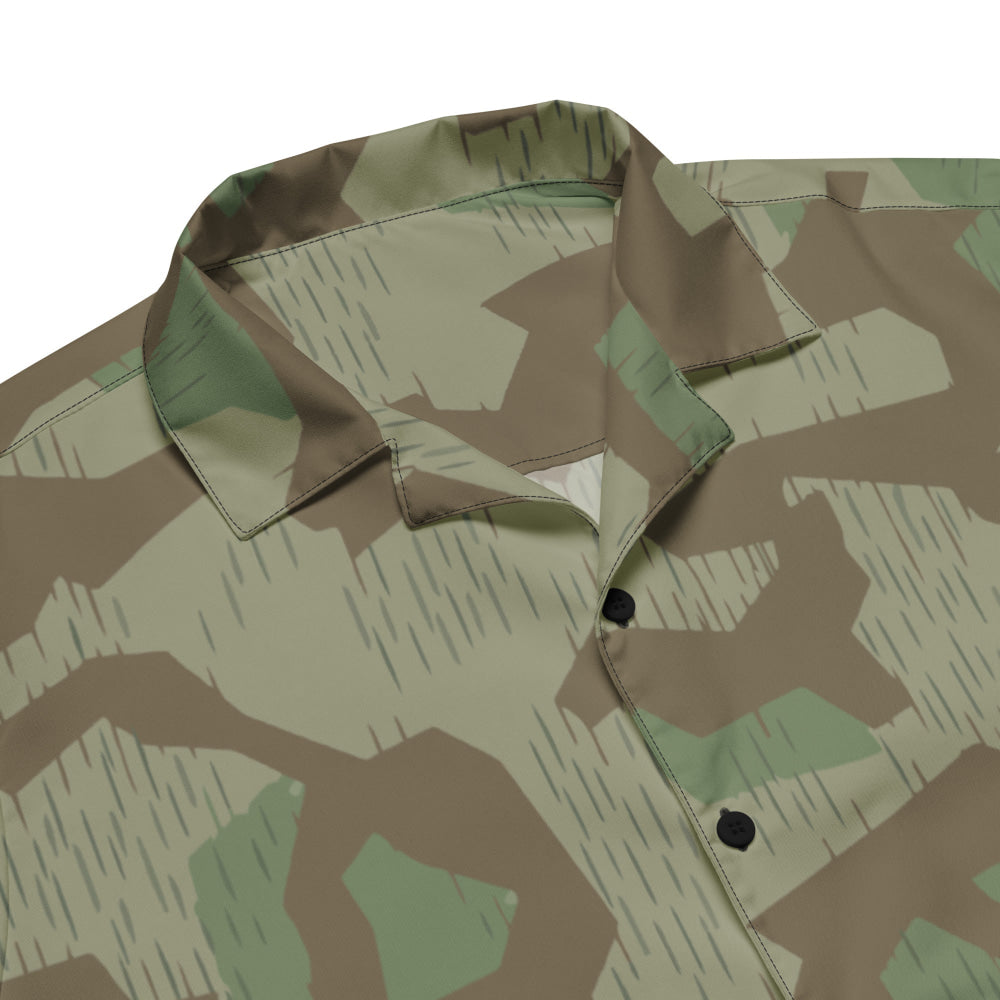 Bulgarian 1968 Airborne Splinter CAMO Unisex button shirt - Button Shirt