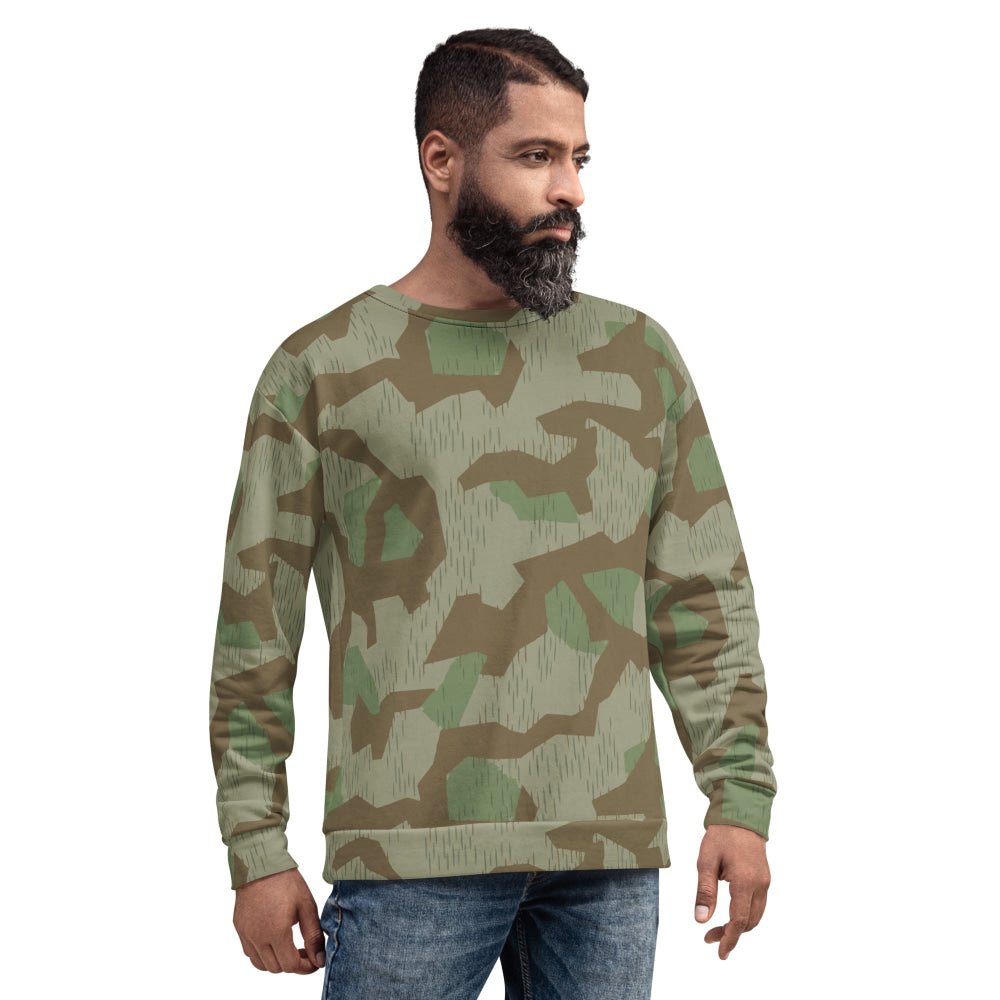 Bulgarian 1968 Airborne Splinter CAMO Unisex Sweatshirt