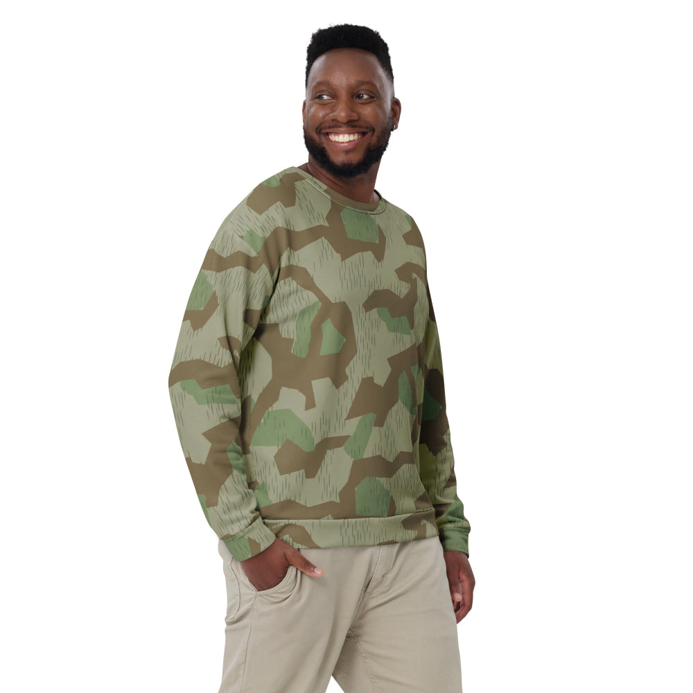 Bulgarian 1968 Airborne Splinter CAMO Unisex Sweatshirt